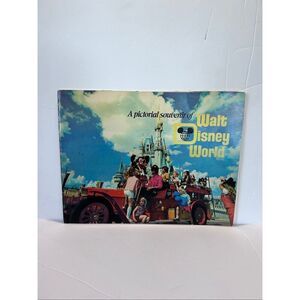 Vintage “A Pictorial Souvenir Of Walt Disney World" Booklet